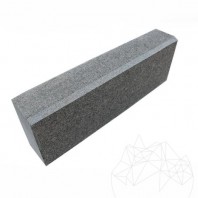 Bordura Granit Gri Antracit, 10 x 15 x 50 cm (Bizot 2 cm 1L)  PC-3263
