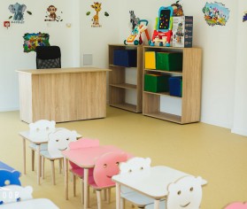 Indfloor Group a aplicat 1 500 mp de pardoseli poliuretanice la creșa CNI din Vișeu de