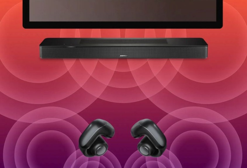 Bose Smart Soundbar si Bose Ultra Open Earbuds