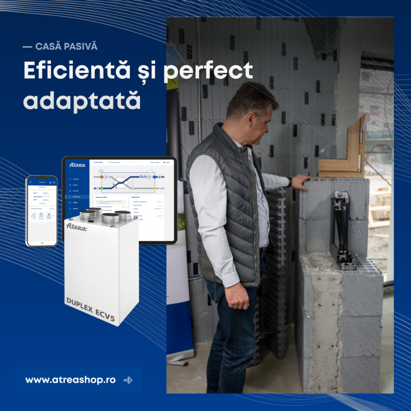 Casele pasive încep cu deciziile corecte: Webinar ATREA & Izodom