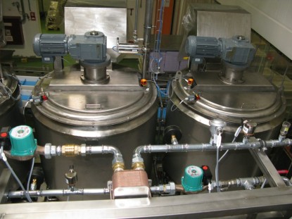 sisteme de depozitare, distribuție și reprelucrare a ciocolatei  Eastern Europe RAP Tronic Process Engineering