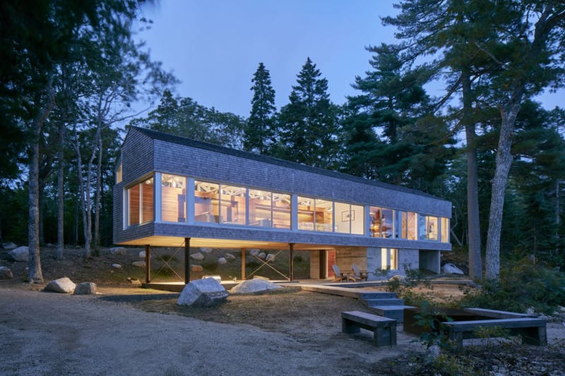 Mirror Point - Annapolis Royal, Nova Scotia, de MacKay-Lyons Sweetapple Architects Limited