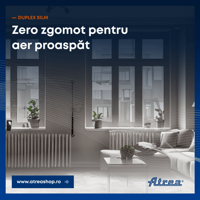 Respiri ușor chiar &icirc;n spații mici: descoperă viitorul ventilației rezidențiale &icirc;n webinarul ATREA Rom&acirc;nia