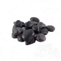 Pebbles Black Polished Sac, 20 kg