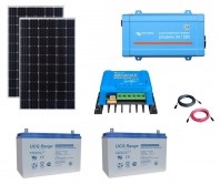 Kit Fotovoltaic Off-Grid 600W cu invertor de 500VA