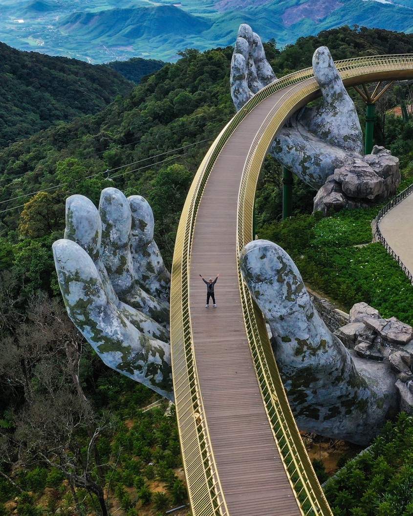 Golden Bridge, Da Nang (Vietnam). Imagine de Tran Tuan Viet 