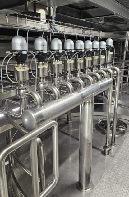 Proiectare și Instalare a unei noi stații CIP  Belgia RAP Tronic Process Engineering