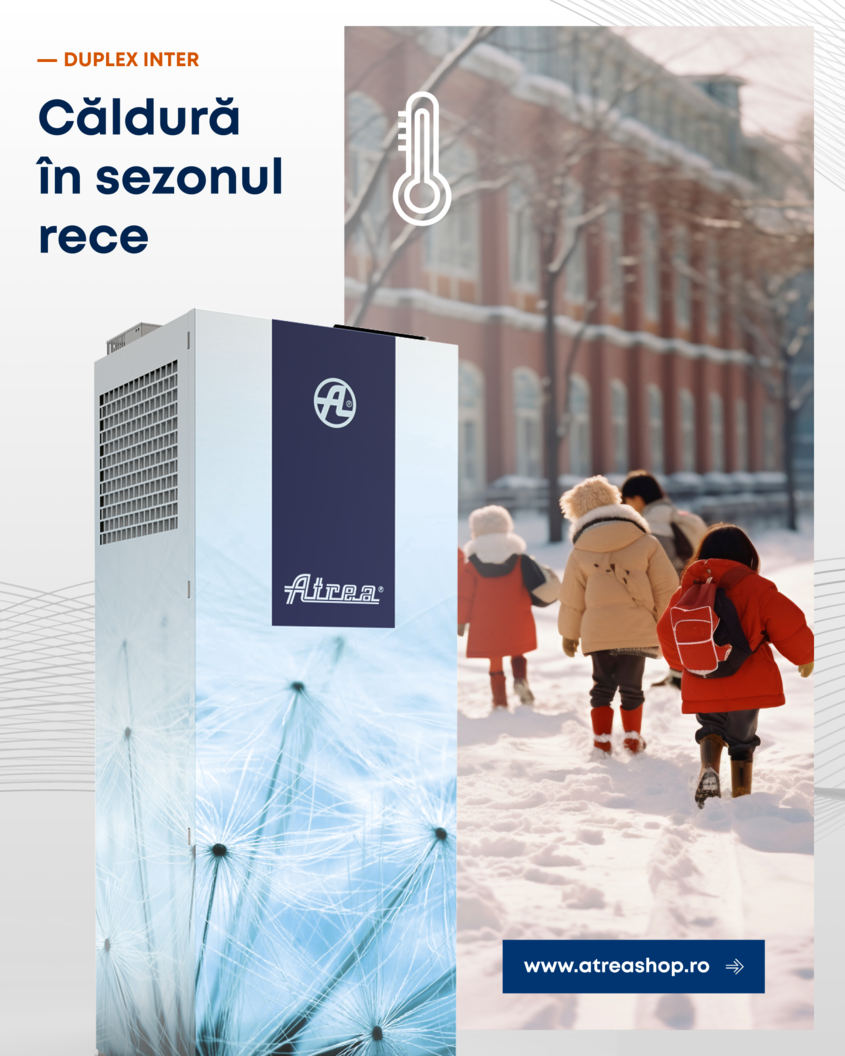 Viitorul aerului curat în școli: ventilația automată