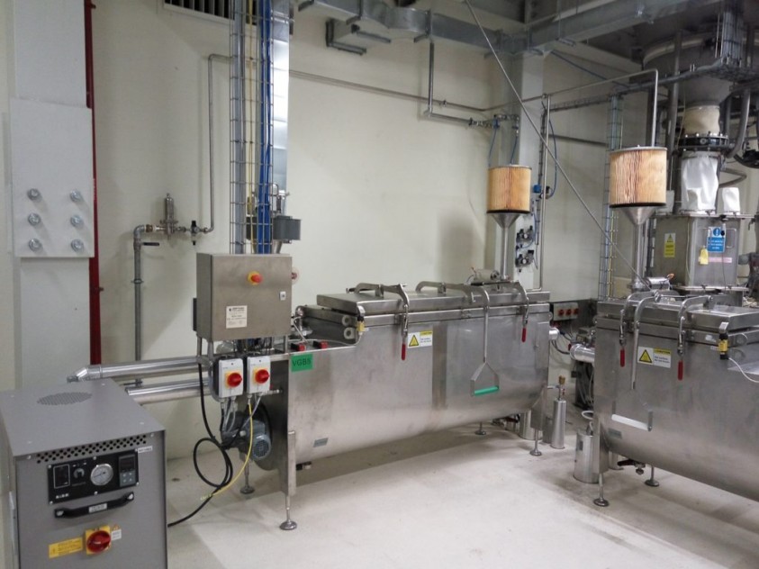 Reproiectarea fabricarea și furnizarea de sisteme inovatoare de topire și manipulare a grăsimilor Turcia RAP Tronic