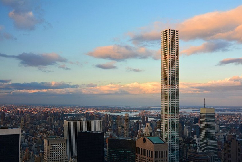 Cladirea rezidentiala 432 Park Avenue de Rafael Viñoly (New York, 2015)