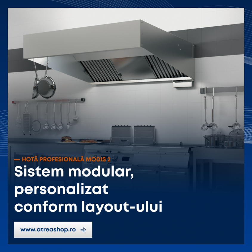 Ventilația corectă în bucătăria profesională
