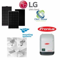 Kit fotovoltaic prosumator on grid 8,4 kWp LG NEON H Monofazat