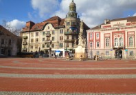 Amenajarea cu piatră naturală a centrului istoric al Municipiului Timișoara