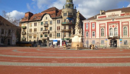 Amenajarea cu piatră naturală a centrului istoric al Municipiului Timișoara