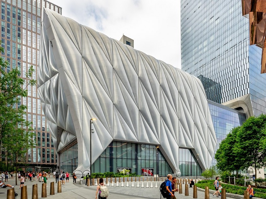 Centrul cultural "The Shed" de Diller Scofidio + Renfro si David Rockwell (New York, 2019)