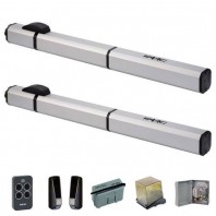 Kit automatizare poarta batanta Faac S450H SB, 2×3 metri, 24 V