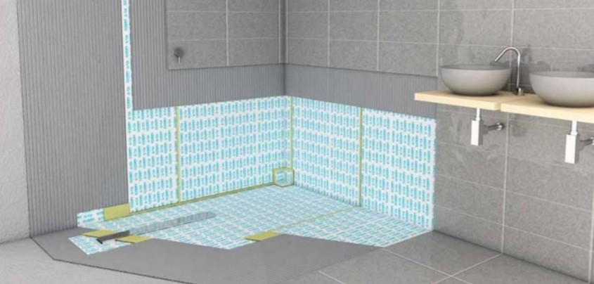 Membrană hidroizolantă pentru impermeabilizare cabine de duş, băi, balcoane, zone wellness