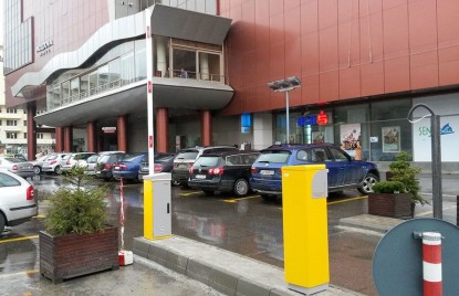 Sistem parcare Equinsa in Moldova Mall  Iasi TRITECH GROUP