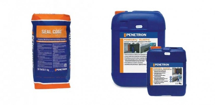 Hidroizolația pentru terase, balcoane și zone umede ideală - Penetron Seal Coat