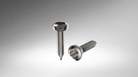 Șurub din inox autofiletant pentru montajul glafurilor din aluminiu TSV