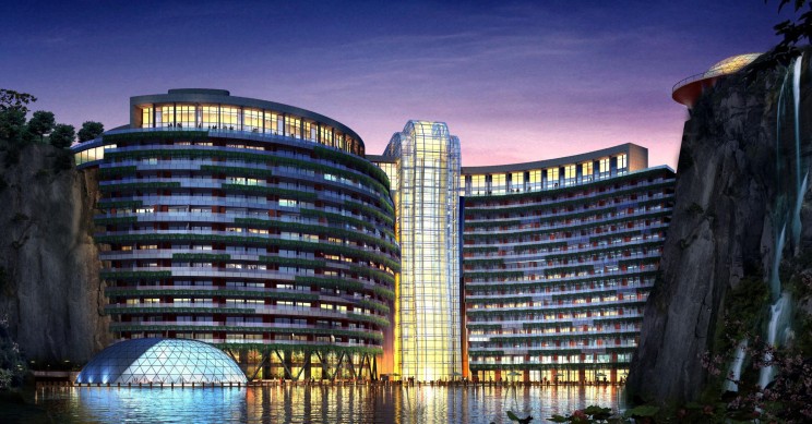 Primul hotel subteran din lume a fost construit într-o mină părăsită