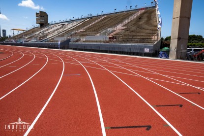 Pista de atletism Hadar Yosef  Tel Aviv INDFLOOR GROUP