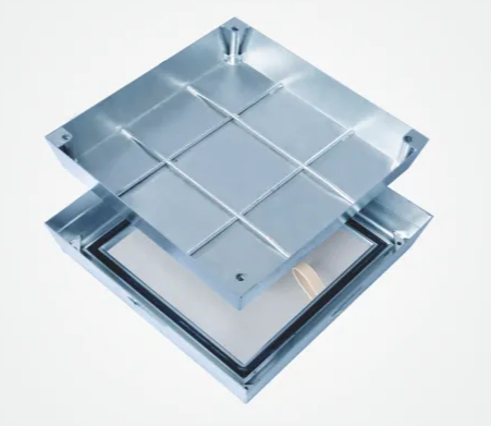 Capac acces placabil RF Sistem PRO+Maxi-FireProtect - Capac acces placabil cuvă ad&acirc;ncă - din oțel galvanizat