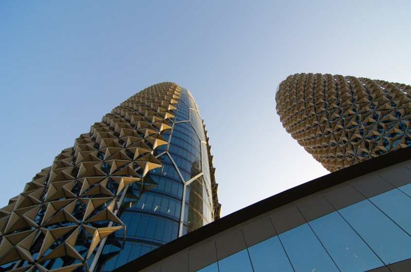 Al Bahar Towers, Abu Dhabi, 2012