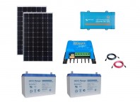 Kit Fotovoltaic Off-Grid 600W cu invertor de 375VA