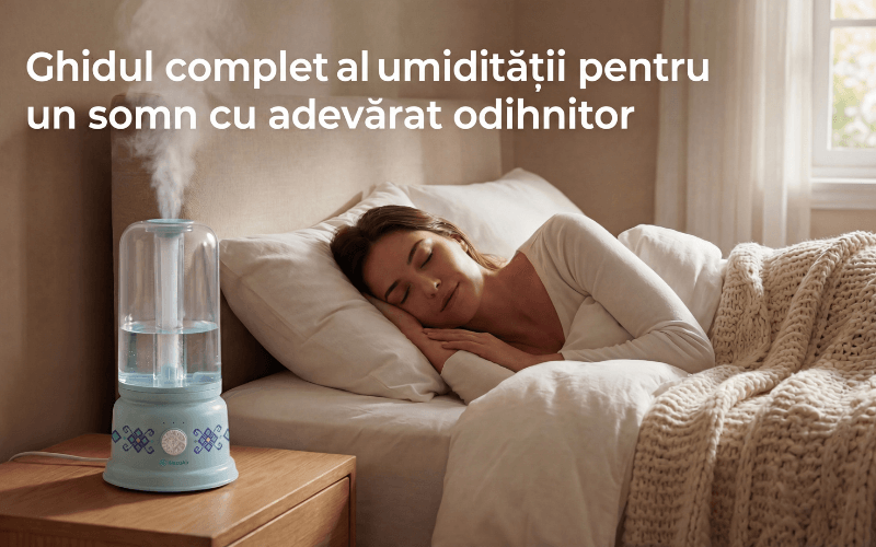 Umiditatea aerului joacă un rol esențial &icirc;n calitatea somnului