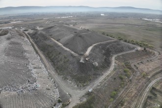 &Icirc;nchiderea Celulei 1 a depozitului de deșeuri Bacău: lucrările de sistematizare se apropie de final