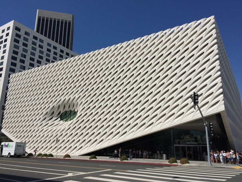 Muzeul de arta Broad de Diller Scofidio + Renfro in colaborare cu Gensler (Los Angeles, 2015)