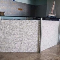 Mozaic Pebbles White Mat  MPN-2055