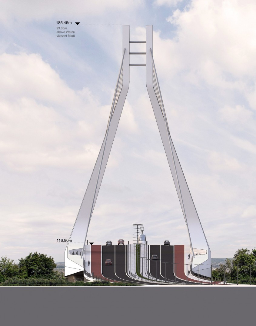 Un pod colosal va fi construit peste Dunăre la Budapesta