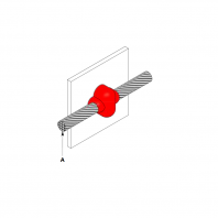 Conexiune exotermica conductor cupru cu placa de otel