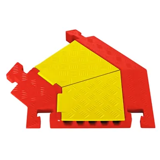 Secțiune cot sistem protecție cabluri 5 canale LINEBACKER.png
