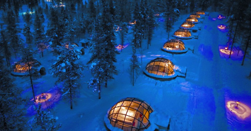 <b>2. Kakslauttanen Arctic Resort, Finlanda</b>