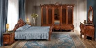 Mobilier din lemn masiv pentru dormitor - Cleopatra Lux