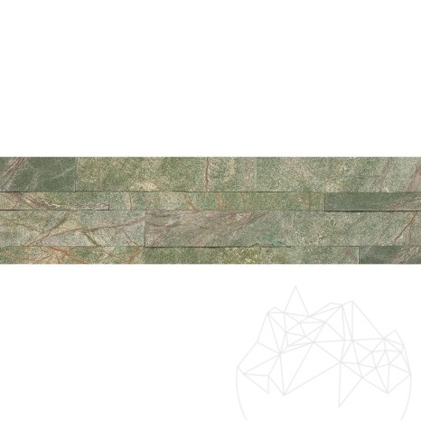 Panel Marmura Flexibila SKIN - Rain Forest Green, 60 x 15 cm (cu 3M pe spate)