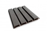 Riflaj coextrudat canelat WPC negru cod 60-512