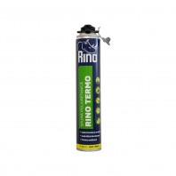 Spumă poliuretanică pentru izolare termică și fonică RINO TERMO, 700ml, pentru pistol - Cod: 515020