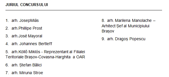 Concurs internaţional pentru amenajarea Pieței Sfatului din Braşov