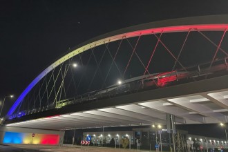 Pasajul de pe Calea Borșului: O nouă emblemă luminoasă a orașului