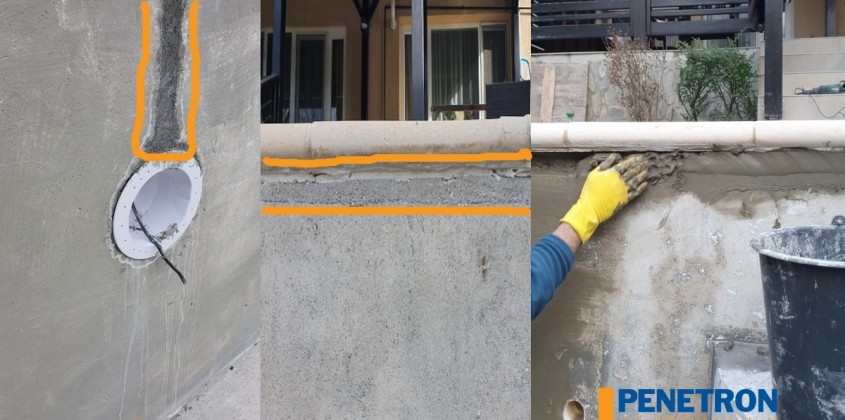 Reparatie structura din beton cu materialul Penecrete Mortar™