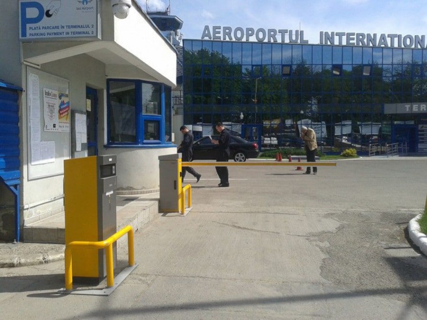 Sistem de parcare Equinsa instalat la Aeroportul International Iasi  Iasi TRITECH GROUP