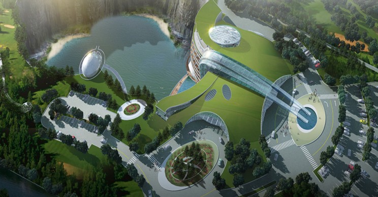 Primul hotel subteran din lume a fost construit într-o mină părăsită