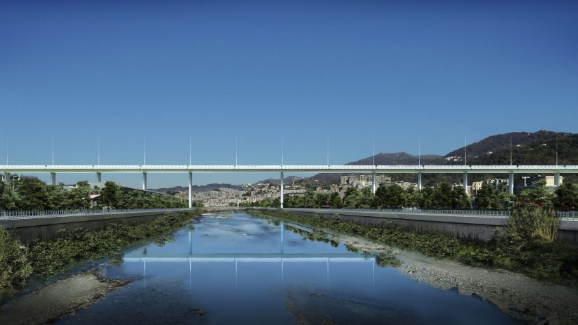 Renașterea zonei podului Morandi, la un an de la tragedie (Foto)