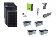 Sistem fotovoltaic hibrid Poweracu 3kwp prindere tabla
