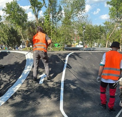 Amenajare Pump Track  Bucuresti SPORT PLAY SYSTEMS