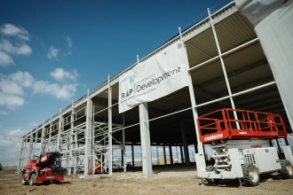 Constructie hală depozitare, post trafo, împrejmuire și organizare de șantier ELYCON PARK | Ghimbav, Brașov